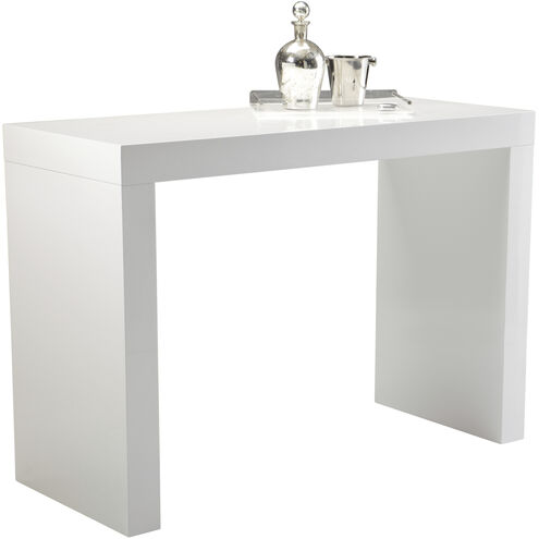 Faro High Gloss White Bar Table